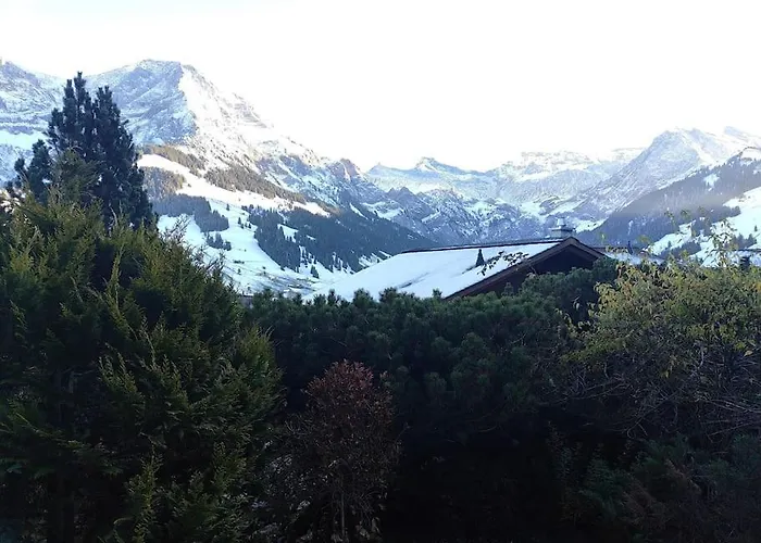 Appartamento Skirennen Von Der Terrasse Mitverfolgen *
